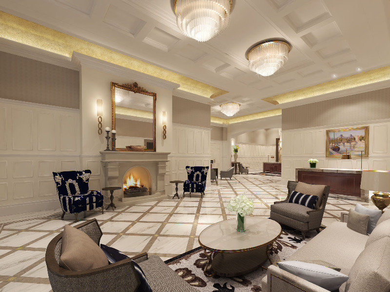 The Tokyo Station Hotel Exterior foto The lobby of the hotel